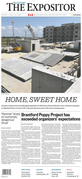 Cover of The Expositor (Brantford)