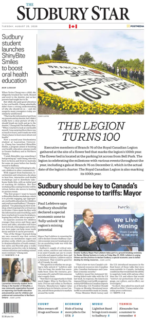 Cover of The Sudbury Star
