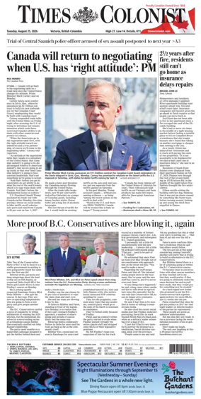 Cover of Times Colonist