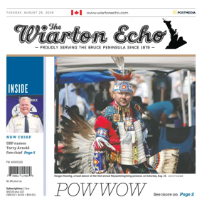 Cover of Wiarton Echo