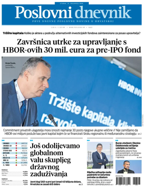 Cover of Poslovni Dnevnik