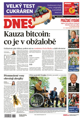 Cover of Dnes Prague Edition