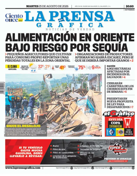 Cover of La Prensa Grafica