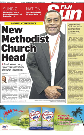 Cover of Fiji Sun