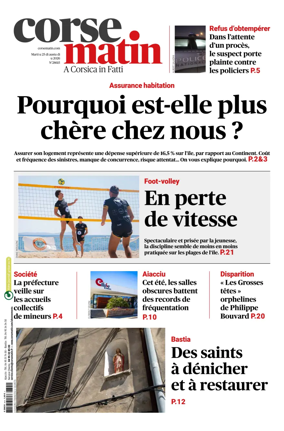 Cover of Corse Matin