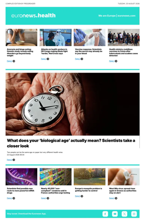 Cover of Euronews Health (English) Compiled Edition