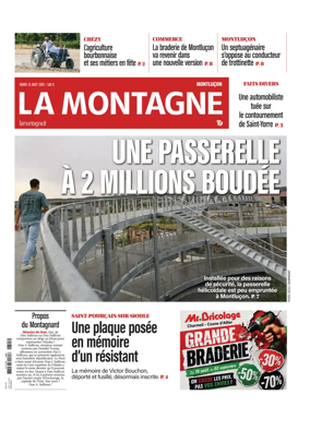 Cover of La Montagne (Montlucon)