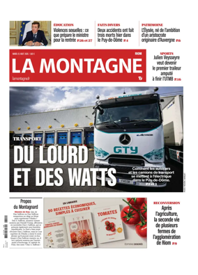 Cover of La Montagne (Riom)