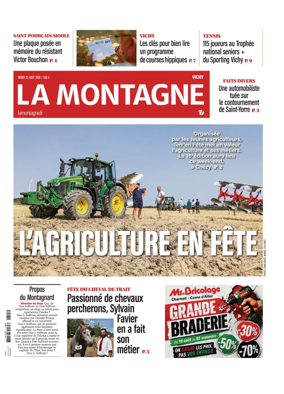 Cover of La Montagne (Vichy)