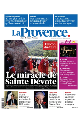 Cover of La Provence Alpes-de-Haute-Provence