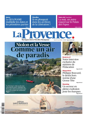 Cover of La Provence Martigues-Istres-Vitrolles-Marignane