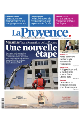 Cover of La Provence Salon-de-Provence / Pays salonais