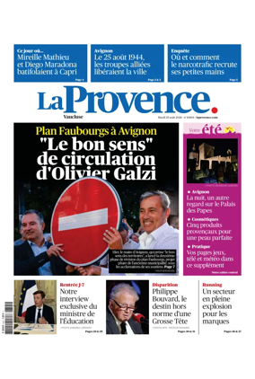 Cover of La Provences Vaucluse