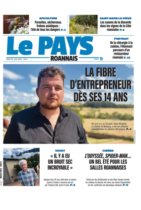 Cover of Le Pays Roannais (Roanne)