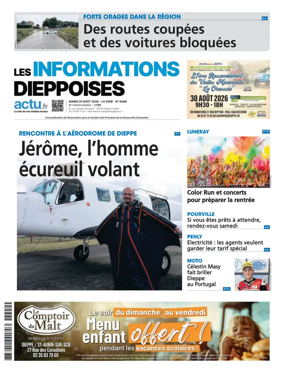 Cover of Les Informations Dieppoises