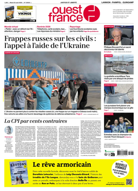 Cover of Ouest-France (Lannion / Paimpol / Guingamp)