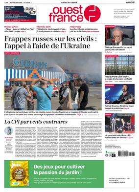 Cover of Ouest France (Manche)