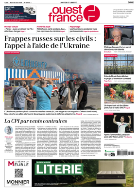 Cover of Ouest France (Orne)