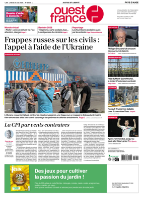 Cover of Ouest France (Pays d'Auge)