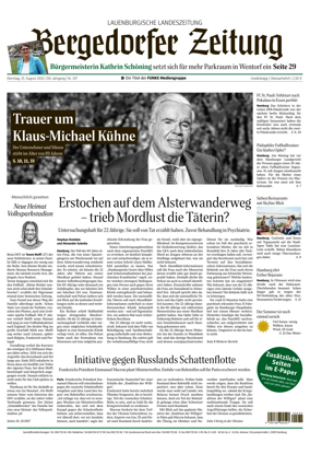 Cover of Bergedorfer Zeitung