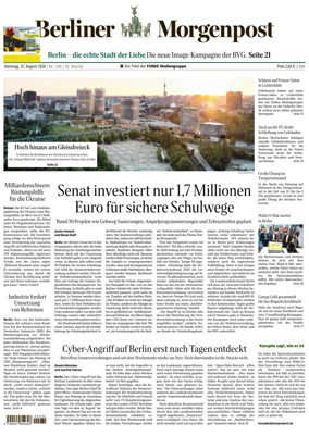 Cover of Berliner Morgenpost