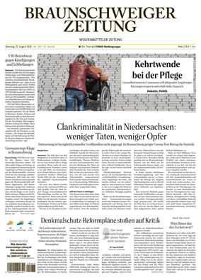 Cover of Braunschweiger Zeitung (Braunschweig)