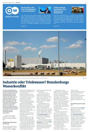 Cover of Deutsche Welle (German edition)