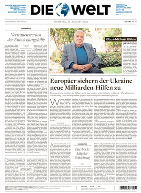 Cover of Die Welt