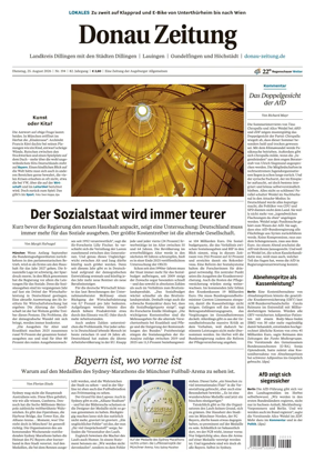 Cover of Donau Zeitung