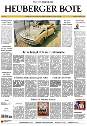 Cover of Heuberger Bote