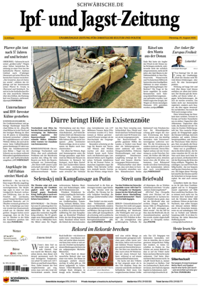 Cover of Ipf- und Jagst-Zeitung