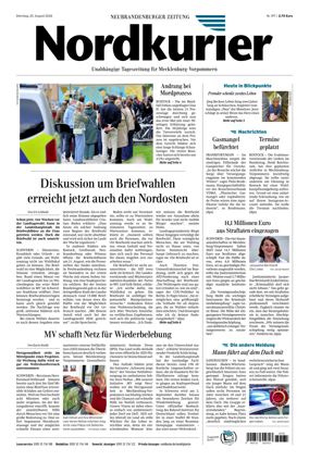 Cover of Neubrandenburger Zeitung