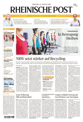 Cover of Rheinische Post – Dusseldorf Stadt
