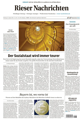 Cover of Rieser Nachrichten
