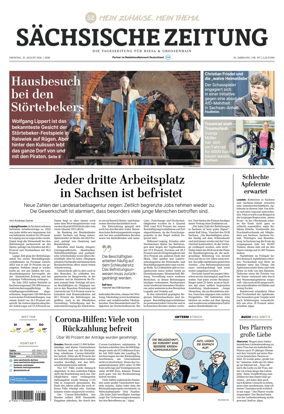 Cover of Sachsische Zeitung (Riesa & Grossenhain)