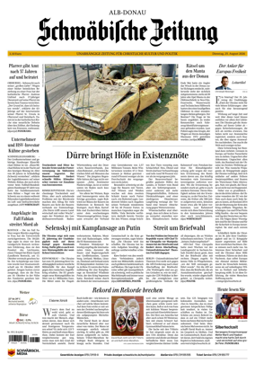Cover of Schwabische Zeitung (Alb-Donau)