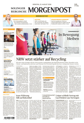 Cover of Solinger Bergische Morgenpost/Remscheid