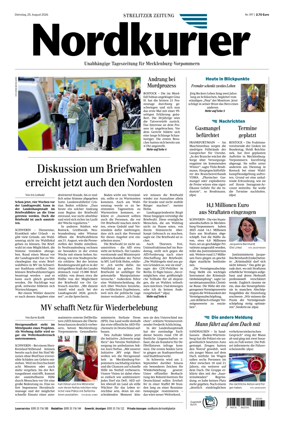 Cover of Strelitzer Zeitung