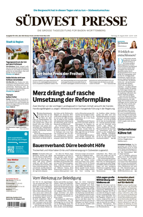 Cover of Sudwest Presse