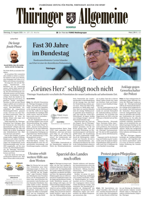 Cover of Thuringer Allgemeine (Eichsfeld)