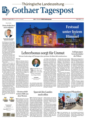 Cover of Thuringische Landeszeitung (Gotha)