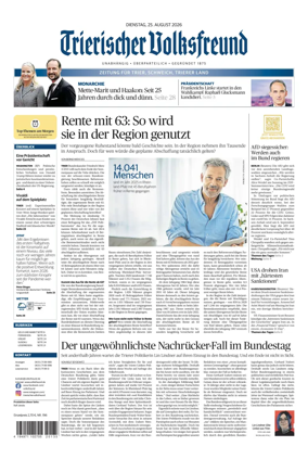 Cover of Trierischer Volksfreund