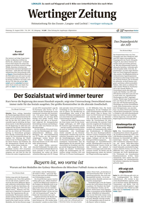 Cover of Wertinger Zeitung
