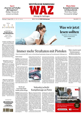 Cover of Westdeutsche Allgemeine Zeitung (Hattingen)