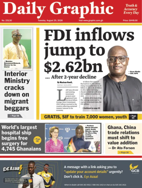 Cover of Daily Graphic