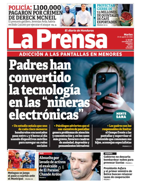 Cover of Diario La Prensa