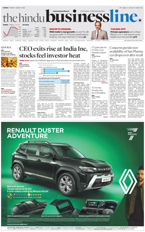 Cover of BusinessLine (Chennai)