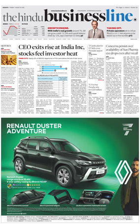 Cover of BusinessLine (Kolkata)