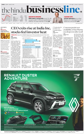 Cover of BusinessLine (Mumbai)