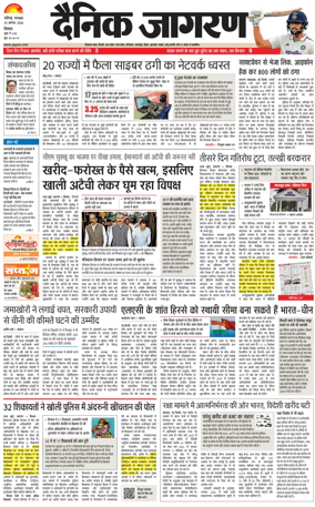Cover of Dainik Jagran - Shimla